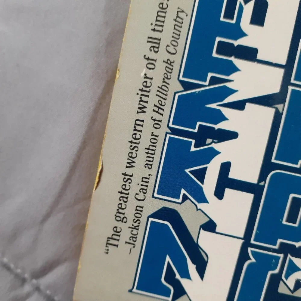 The Last Of The Plainsmen By Zane Grey Vintage 1994 Paperback Book - Picture 6 of 13